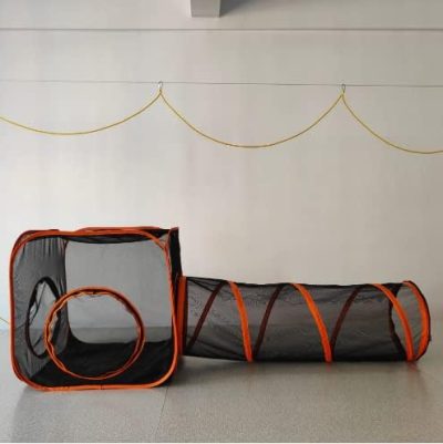 Inbelive Portable Outdoor Cat Enclosures for Indoor Cats, 4-in-1 Large Cat Tent Outdoor with Tunnel for Cats and Other Pets