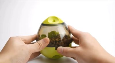 Inbelive Dog Treat Ball, Dog Slow Feeder Ball, Dog Toy, Interactive Dog Ball, Dog Treat Ball Dispensing Toy, Having Fun for Dogs,Increasing IQ Interactive,Adjustable Dog Treat