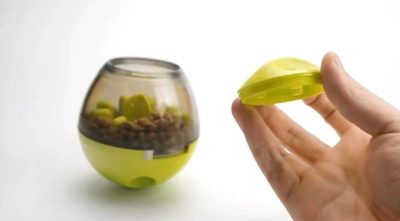 Inbelive Dog Treat Ball, Dog Slow Feeder Ball, Dog Toy, Interactive Dog Ball, Dog Treat Ball Dispensing Toy, Having Fun for Dogs,Increasing IQ Interactive,Adjustable Dog Treat