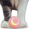 Inbelive Smart Cat Toy, Gravity Smart Roller Ball, Interactive Cat Toys for Indoor,Automatic Pet Exercise Toys, Cats Stuff Automatic Cat Toy as Xmas Cat Gift Box