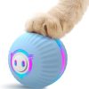 Inbelive Interactive Smart Cat Toy, APP Control Self Moving Balls, 3 Modes Active Rolling Ball with Replaceable Shell, Rechargeable Wicked Ball for Indoor Cats/Kitten and Small Dogs