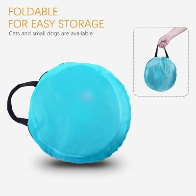 Inbelive Cat Tunnel for Indoor Cats Large, with Play Ball S-Shape 5 Way Collapsible Interactive Peek Hole Pet Tube Toys, Puppy, Kitty, Kitten, Rabbit (Multicolor)