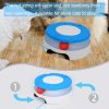 Inbelive Cat Toy, Interactive Cat Toys for Indoor Cats, Automatic Cat String Toy for Cat Exercise, Fit for Most Cats (Blue)