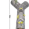 Inbelive Large Cat Tunnel, 3 Way Collapsible Tube with Peek Holes Cat Tunnels for Indoor Cats Interactive Maze Toy for Kitty Puppy Rabbits Ferrets Squirrels Guinea Pigs Chinchillas