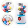 Inbelive Automatic Ball Launcher for Small and Medium Cats, Interactive Cat Toy Base Ball Throwing Machine Mental Stimulation Toys for Cats Enrichment Toy for Indoor Outdoor Use, 16 EVA Balls Included