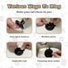 Inbelive Cat Feather Toys Automatic Interactive Cat Toys Natural Bird Feather Ball Toys Suction Cup Pet Chase Movement Playing Toy Exercise cat Toys 7 Pcs Cat Toy Set for Indoor Bored Cats Gifts