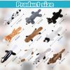 Inbelive 10 Pcs Dog Squeaky Toys No Stuffing Pet Toys Crinkle Dog Toy for Aggressive Chewers Plush Teething Puppy Squeak Toys Animals Chew Toys for Small Medium Large Pets, 10 Styles(Classic Style)
