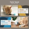 Inbelive Interactive Cat Toys for Indoor Cats, 2-Speed Smart Automatic Cat Mouse Toy with LED Wheels, USB Rechargeable,Relieve Lack of Exercise for Cats Kittens