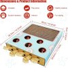 Inbelive Cat Enrichment Toys for Indoor Cats, Whack-A-Mole Cat Puzzle Toy, Corrugated Cardboard Cat Scratching Post, Indoor Cat Scratching Post Toy, Safe and Fun Paw Scratcher, Exercise Puzzle for All Ages