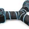 Inbelive Cat Furniture Tent for Indoor and Outdoor Playpen Portable Cat Tunnels, Outdoor Kennel (2 Cube + 3-Way Tunnel)