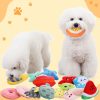 Inbelive 80 Pcs Dog Squeaky Toys Bulk for Small Puppy Dog Stuffed Plush Chew Toys Small Medium Dogs PET Toys with Squeakers for Puppies Teething (Novel Style)