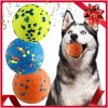 Inbelive Dog Balls, Indestructible Tennis Balls for Dogs, Durable Bouncy Dog Toy Balls for Aggressive Chewers, Interactive Dog Toys for Fetch Game, Lightweight Floating Dog Toys (4 Balls)