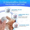 Inbelive Interactive Smart Cat Toy, APP Control Self Moving Balls, 3 Modes Active Rolling Ball with Replaceable Shell, Rechargeable Wicked Ball for Indoor Cats/Kitten and Small Dogs
