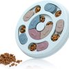 Inbelive Dog Puzzle Toys,Dogs Food Puzzle Feeder Toys for IQ Training & Mental Enrichment,Dog Treat Puzzle(Blue)