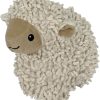 Inbelive Durable Natural Nubby Plush Dog Toys with Squeaker and Crinkle Paper in Multi-Size (Natural Octopus - L, 18 Inch), All Breed Sizes
