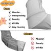 Inbelive 4 Ways Shuttled XL Cat Tunnel Bed for Indoor Cats Peekaboo Cat Cave Donut with Cool Mat