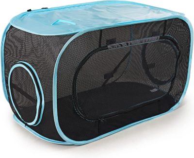 Inbelive Cat Furniture Tent for Indoor and Outdoor Playpen Portable Cat Tunnels, Outdoor Kennel (2 Cube + 3-Way Tunnel)