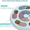 Inbelive Dog Puzzle Toys,Dogs Food Puzzle Feeder Toys for IQ Training & Mental Enrichment,Dog Treat Puzzle(Blue)