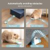 Inbelive Interactive Cat Toys for Indoor Cats, 2-Speed Smart Automatic Cat Mouse Toy with LED Wheels, USB Rechargeable,Relieve Lack of Exercise for Cats Kittens
