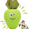 Inbelive Squeaky Dog Chew Toys for Aggressive Chewers, Dog Toys for Large Medium Small Breed Dog, Indestructible Tough Durable Dogs Toys Interactive Puppy Teeth Clean Natural Rubber(Raccoon & Zombie)