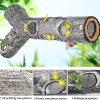 Inbelive Large Cat Tunnel, 3 Way Collapsible Tube with Peek Holes Cat Tunnels for Indoor Cats Interactive Maze Toy for Kitty Puppy Rabbits Ferrets Squirrels Guinea Pigs Chinchillas