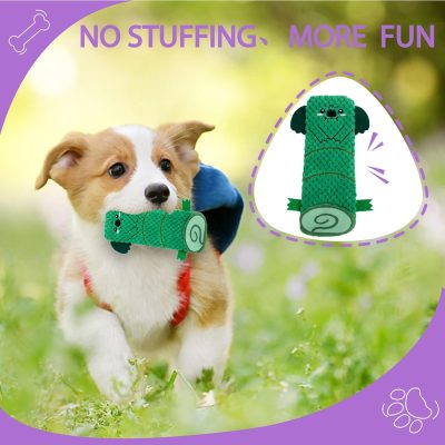 Inbelive Dog Toy, 8 Pack Dog Squeaky Toys for Chewer Small, Medium, and Large Breed,Cute Durable Interactive Dog Toys for Indoor Puppy Teething, Pet Entertaining, Fun, with Squeaker & Crinkle Paper