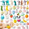 Inbelive 50 Pcs Catnip Toys for Indoor Cat Plush Cats Toys Bulk Interactive Catnip Filled Kitten Toys Cat Chew Toy Pet Cats Supplies