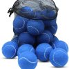 Inbelive Tennis Balls, 20 Pack Tennis Balls for Dogs, Pet Dog Playing Balls, Come with Mesh Bag for Easy Transport, Colorful Easy Catching Pet Dog Balls (Multi-Color)