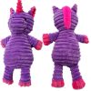 Inbelive 5 Pack Plush Toys Assortment Value Bundle Puppy Pet Mutt Squeak Toy for Medium Large Dogs
