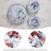 Inbelive Plush Cat Tunnel Bed for Indoor Cats, Collapsible Cat Donut Tunnel with Central Mat, Fluffy Cat Cave Tube with Hanging Ball for Cat Kitten Rabbit Puppy Ferret