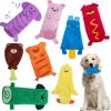 Inbelive Dog Toy, 8 Pack Dog Squeaky Toys for Chewer Small, Medium, and Large Breed,Cute Durable Interactive Dog Toys for Indoor Puppy Teething, Pet Entertaining, Fun, with Squeaker & Crinkle Paper