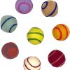 Inbelive Wool Ball Cat Toys, Eco Friendly Safe for Cats Ferrets and Small Animals, Safe Pet Balls for Indoor and Outdoor Use, (Extra Lg - Spiral)