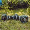 Inbelive Cat Furniture Tent for Indoor and Outdoor Playpen Portable Cat Tunnels, Outdoor Kennel (2 Cube + 3-Way Tunnel)