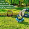 Inbelive Portable Outdoor Cat Enclosures for Indoor Cats, 4-in-1 Large Cat Tent Outdoor with Tunnel for Cats and Other Pets