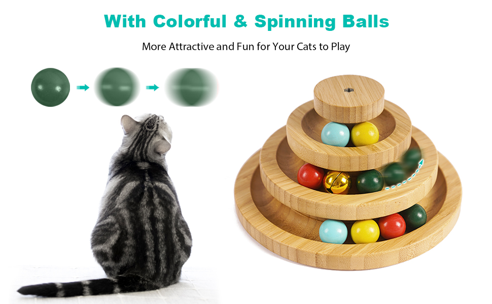 Cat Toy ball track